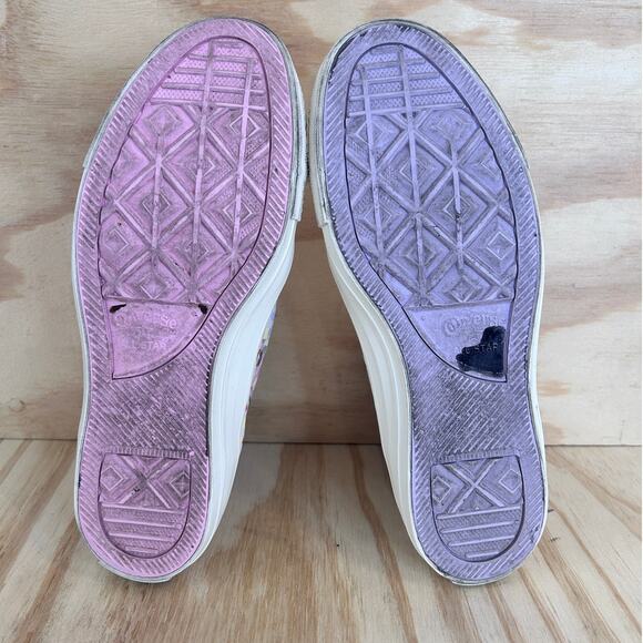 Converse All Star -CT Hi Floral Print -Sneakers -Multicolor -Women's -9 -A01594C - Picture 9 of 10